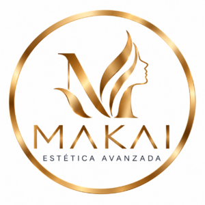 Makai Estética Avanzada, emblema dorado